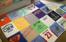 How to Make a Quilt out of Your Old Race Shirts and Jerseys!