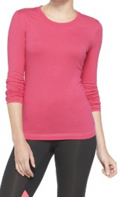 Target C9 by Champion Women's Long-Sleeve Performance Cotton Tee ($12.99)
