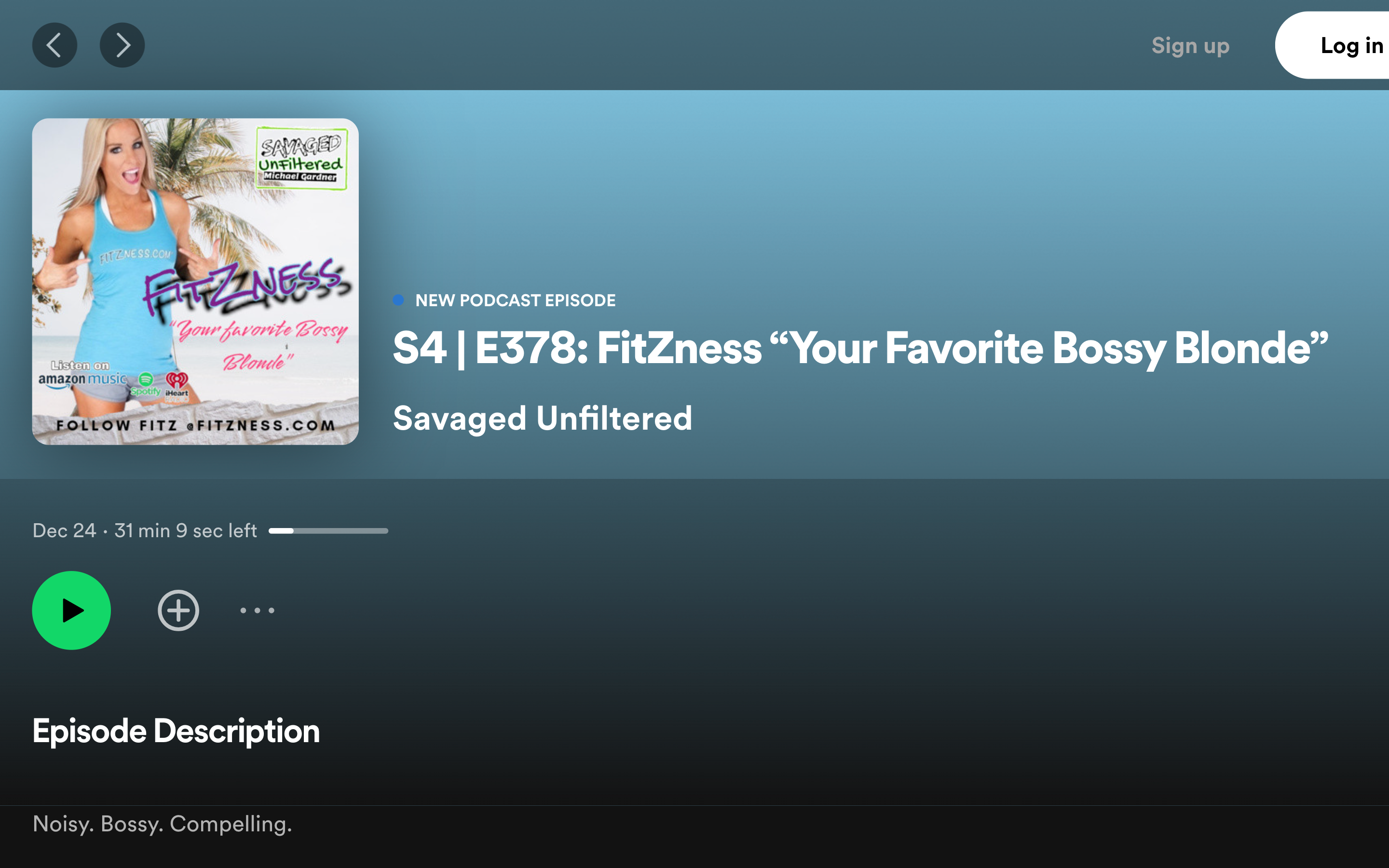 Savaged Unfiltered with Fitz