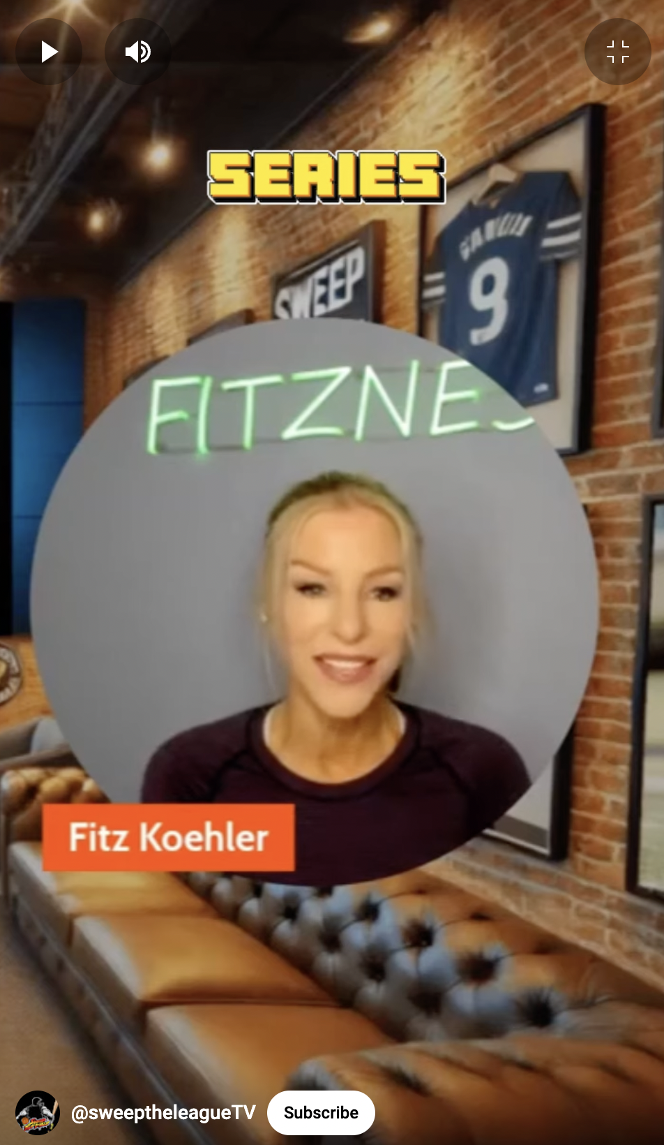 Fitz on Sweep the League TV