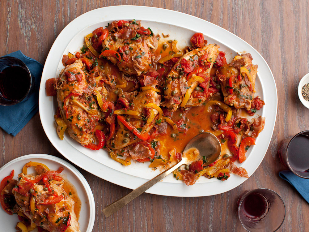 Food Network’s Healthy Roman-Style Chicken Has Families Drooling!